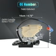 thumbnail image 4 of Actuador de bloqueo de puerta trasera Unique Bargains con cable para Honda Pilot 2003-2008 No.74801S9VA01 tono plateado, 4 of 8