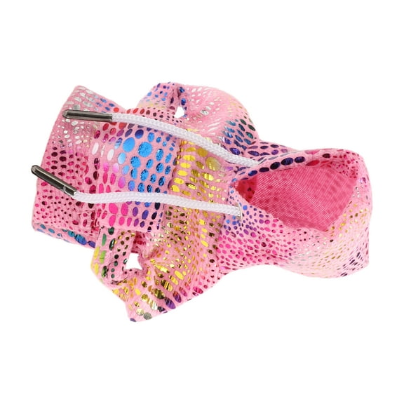 Unique Bargains Universal Shift Knob Cover Reflective Pattern Gearstick Hoodie for Car RV Truck SUV Fabric Pink