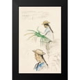 thumbnail image 2 of Gauguin, Paul 10x14 Black Modern Framed Museum Art Print Titled - Sketches of Figures, Pandanus Leaf, and Vanilla Plant, 2 of 5
