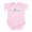 Petal Pink, variant on CafePress - Be Nice To Me... Infant Bodysuit - Baby Light Bodysuit, Size Newborn - 24 Months