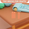 thumbnail image 3 of OUNONA 10pcs Small Clay Bricks Miniature Building Bricks Detailed Dioramas Model Making For Diy Projects And Micro Landscapes Supplies, 3 of 8