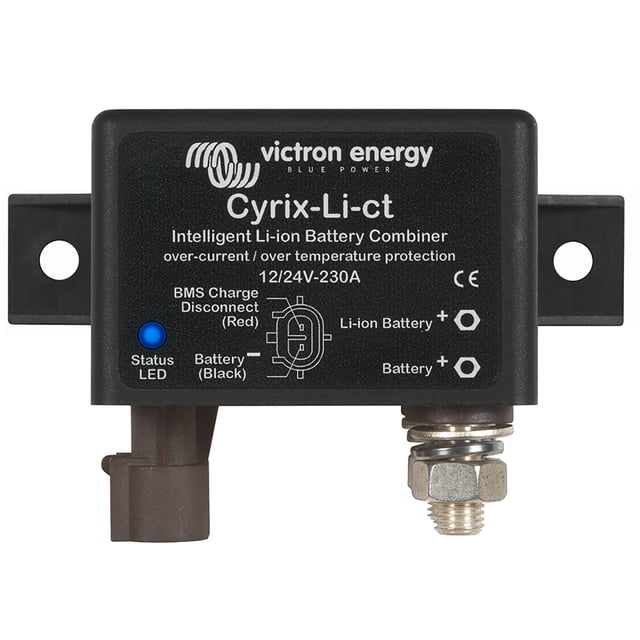 Combinador de baterías Victron Cyrix-li-CT 12/24V-230A Intelligent