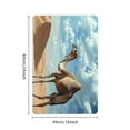 thumbnail image 2 of ZFLMY Camel Desert Sky Fast Absorption Home Bath Rug Mat 24x16in, 2 of 5