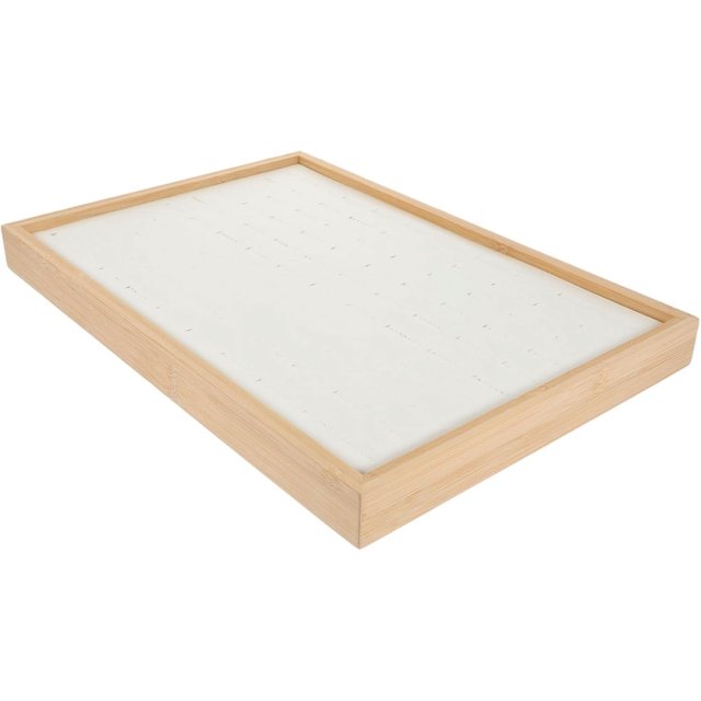 YISITIAN Jewelry Tray Stackable Jewelry Display Case Safe Sturdy for Earrings Organize Your Collection CJ919-15322