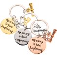 thumbnail image 4 of 3Pcs Graduation Porte-Clés en Acier Inoxydable 2023 Graduation Cadeaux pour les Femmes Hommes, 4 of 7