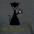 thumbnail image 3 of CafePress - Talk To The Paw Attitude T Shirt - Womens Tri-blend T-Shirt, 3 of 4