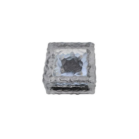 

Thinsont Waterproof Ice Cube Solar Lamp Solar Brick Light Frosted Glass Brick Lamp white light
