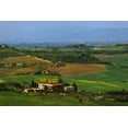 thumbnail image 2 of Flaherty, Dennis 32x23 Gold Ornate Wood Framed with Double Matting Museum Art Print Titled - Italy, Tuscany Val dOrcia countryside, 2 of 4