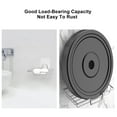 thumbnail image 2 of Home Soap Dish Holder for Shower Wall, Rectangular Bathroom Soap Saver with Drain Holes, 2-pack,Silver, 2 of 5