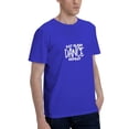 thumbnail image 2 of Eat Sleep Dance Repeat Men'S Basic Short Sleeve T-Shirt Blue X-Large, 2 of 5
