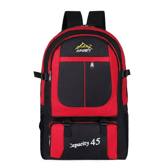 Fashion Men‘S Waterproof Large Capacity Backpack Outdoor Mountaineering Bag