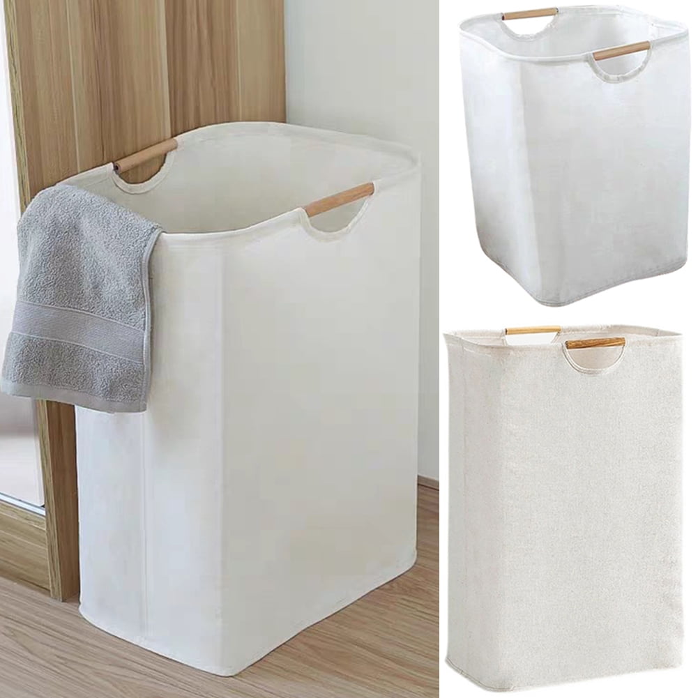 DWD ® Collapsible Laundry Basket Large 58L Capacity Sturdy Folding Washing Bin 