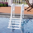 thumbnail image 2 of UPHYB 5-Step Pool Ladder with Double Handrails and Non-Slip Steps for 47“-54” In-Ground Pools, White, 2 of 7