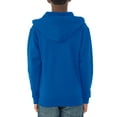 thumbnail image 4 of Jerzees Boys Fleece Full-Zip Hooded Sweatshirt, 4 of 6