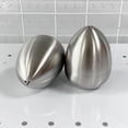 thumbnail image 3 of 2PCS Stainless Steel Egg Shaped Spice Containers With Three Holes For Seasoning, 3 of 8