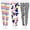 3P-MBW, variant on Diliba Toddlers Girls Leggings Soft Comfortable Pants Kids Classic Pants 2-Pack 4-5T
