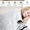 thumbnail image 3 of ARISTURING Cute Cat Flannel Blanket for All Seasons Blanket Gifts 40x50in, 3 of 6