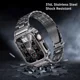 thumbnail image 2 of Correa+funda Para Apple Watch Ultra 9 8 7 Se 6 5 Acero Inox., 2 of 5