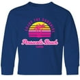 thumbnail image 3 of Inktastic Summer Enjoy the Sunshine Pensacola Beach Florida in Pink Long Sleeve Youth T-Shirt, 3 of 5
