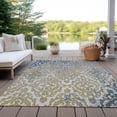 thumbnail image 6 of Addison Rugs Chantille Indoor/Outdoor Transitional Medallions Sky Washable Rectangle Rug, 5' x 7'6", 6 of 6