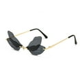 thumbnail image 1 of Lunettes de Soleil Femmes Rimless Mode Vintage Libellule Steampunk Frameless Gradient Nouveau, 1 of 9