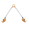 thumbnail image 2 of Cadena de elevación de tambor industrial, 2 ganchos Cadena de barril Cadena de elevación de tambor de barril Elevador de tambor de cadena Diseño fácil de usar Jadeshay A, 2 of 8
