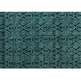 thumbnail image 1 of Ahgly Company Indoor Rectangle Abstract Light Blue Modern Area Rugs, 4' x 6', 1 of 4
