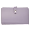thumbnail image 3 of 100 Envelope Savings Challenge Book - A5 Budget Planner with PU Leather Cover - Money Saving Organizer Folder with 100 Pockets (Taro Purple, Plastic), 3 of 6