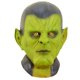 thumbnail image 1 of Máscara de látex para cosplay con diseño de calaveras verdes para Halloween, carnaval y pascua, 1 of 2