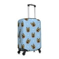 thumbnail image 3 of Junzan German Shepherd Puppy Print Washable Luggage Cover - Fashion Suitcase Protector Fits 18-32 Inch Luggage, 3 of 9