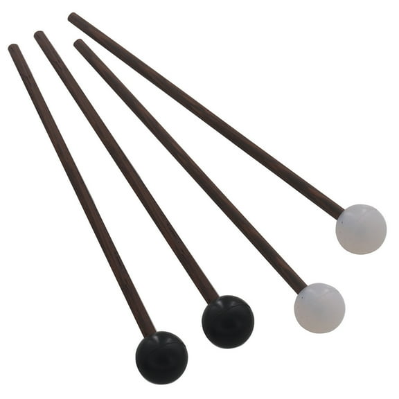 2 Pairs Tongue Drum Mallets Practice Drumsticks Percussion Sticks with Smooth Surface for Drum