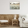 thumbnail image 3 of Stupell Industries Peaceful Horse Pasture Landscape Painting White Framed Art Print Wall Art, 30 x 24, 3 of 10