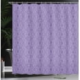 thumbnail image 3 of Ambesonne Floral Shower Curtain, Victorian Pattern Antique, 69"Wx70"L, Ceil Blue, 3 of 4