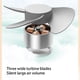 thumbnail image 5 of Inteprter Ventilador portátil ABS Motor sin escobillas alimentado por recargable tipo C carga 3 engranajes ajustable enfriador de bajo ruido con Electrodomésticos Blanco Inteprter HA074339-04, 5 of 6
