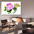 thumbnail image 6 of Color Ink Peony Decorative Painting Canvas Poster Bedroom Decor Sports Landscape Office Room Decor Gift,Frame-style,24x36inch(60x90cm), 6 of 8