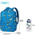 thumbnail image 3 of Mochila KingCheer Cute Preescolar para niñas y niños, color azul, 3 of 7