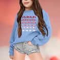 thumbnail image 2 of TechWave Sweat à Capuche Imprimé à Manches Longues pour Enfants, Col Rond, pour la Saint-Valentin, Sweat à Capuche pour Filles, Veste de Danse pour Filles, Chandails en Molleton Doux pour Bébés, 2 of 4