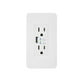 thumbnail image 4 of Inteprter Tuya Wifi Smart US enchufe tira de toma de corriente con 2 salidas 1 puertos USB enchufe de Control remoto inalámbrico funciona con Goole Home Electrodomésticos Inteprter HA005198-00, 4 of 6