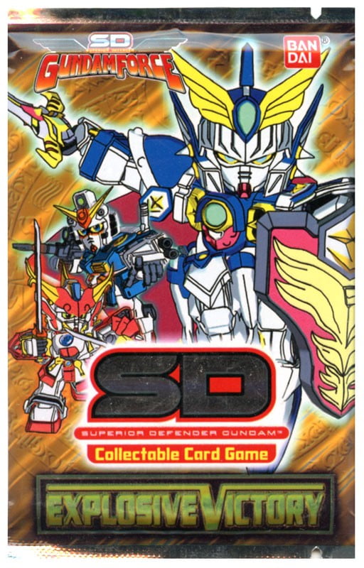 Gundam SD Collectible Card Game Explosive Victory Booster Pack 