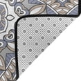 thumbnail image 3 of DouZhe Tapis de Zone Motif Fleur Mandala Géométrique Antidérapant Lavable en Machine, Style Moderne, 63x48 Pouces, 3 of 6