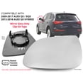 thumbnail image 2 of APA Replacement for Mirror Glass Heated 2009 - 2017 Q5 SQ5 Driver Left Side 8R0857535C AU1324103, 2 of 7