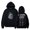 black, variant on Carin Leon Boca Chueca Tour Merch Hoodies Winter Women Men Fashion Casual Hooded Sweatshirts Streetwear