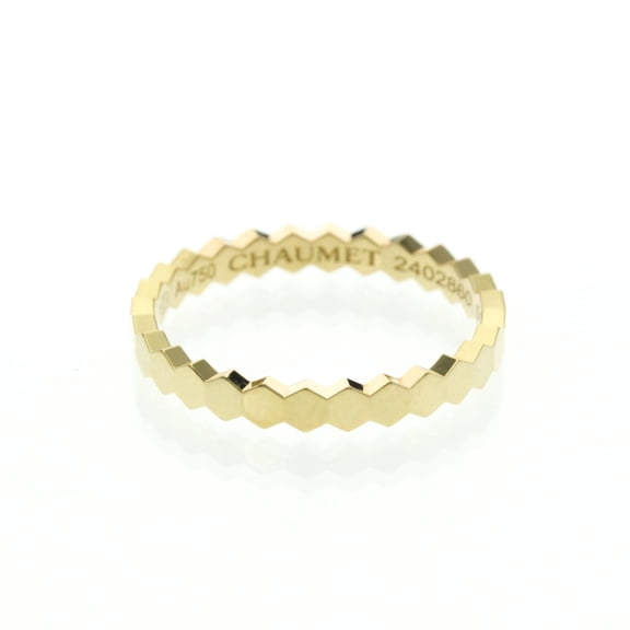 Pre-Owned Chaumet Be My Love Ring Yellow Gold (18K) Fashion No Stone Band Ring Gold