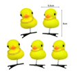 thumbnail image 5 of Eoperou 5Pcs Little Yellow Duck Decor Hairpin Cute Plush Duck Hair Clip Girl Spring Hair Pin Headdress Funny Christmas Gift, 5 of 8