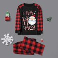thumbnail image 4 of TAIAOJING Mens Dad Christmas Plaid Set Family Clothes Matching Beautiful Print Mens Long Sleeve Tops Pants Plaid Set, 4 of 9