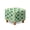 Clover Diamond Plaid Print Green White, variant on SCRAWLGOD St. Patrick's Day Four Leaf Clover Beer Print Green White Ottoman Slipcover, Comfortable Foot Stool Sofa Slipcovers Washable Covers for Square Footrest Stool with Elastic Bottom
