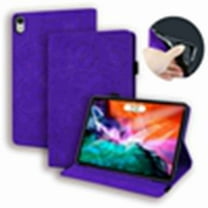 Dteck Case for iPad Mini 6 2021 (6th Gen.), Embossed Floral Wallet Card Leather Folio Stand Protective Cover with Multi-Angle Viewing, Functional Elastic Strap for iPad Mini 6th Gen 8.3 Inch - Purple