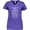 Purple, variant on Inktastic We Will Serve the Lord Bible Verse Women's V-Neck T-Shirt