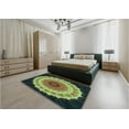 thumbnail image 4 of Ahgly Company Indoor Rectangle Patterned YellowGreen Area Rugs, 8' x 12', 4 of 6