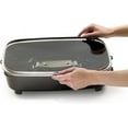 Presto 06857 16inch Deep Fry Pan, Electric Foldaway Skillet, Black